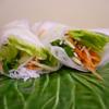 Thai Cold wrapped Veggie Roll